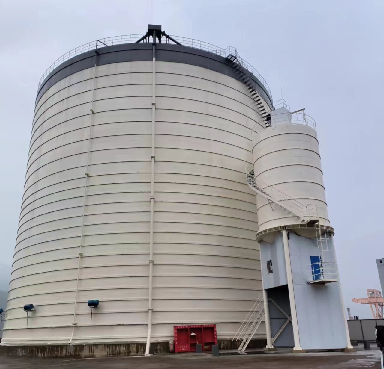 灵寿10万吨水泥钢板库